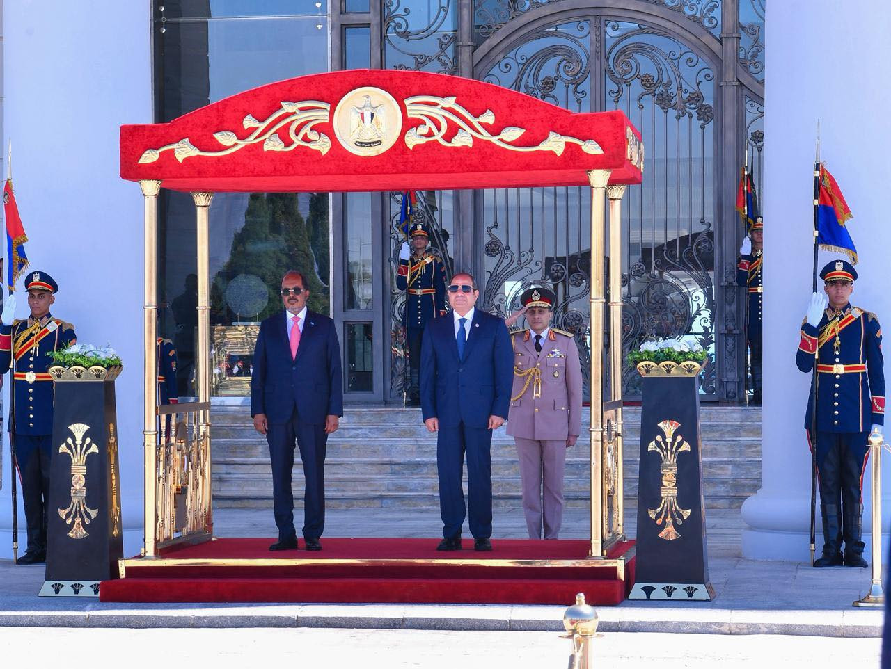 السيسي ونظيره الصومالي