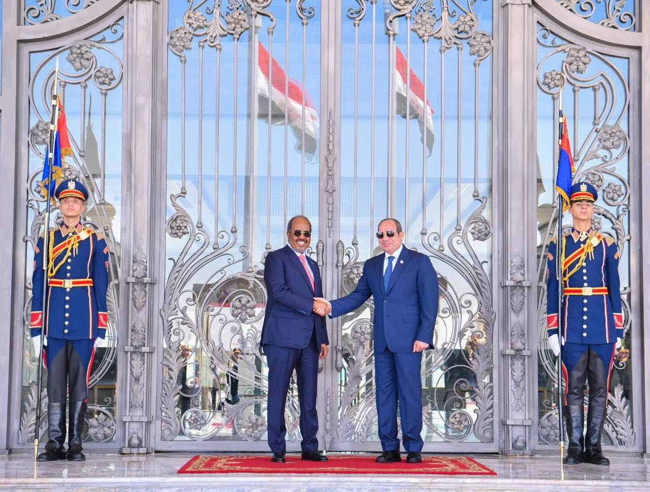السيسي ونظيره الصومالي