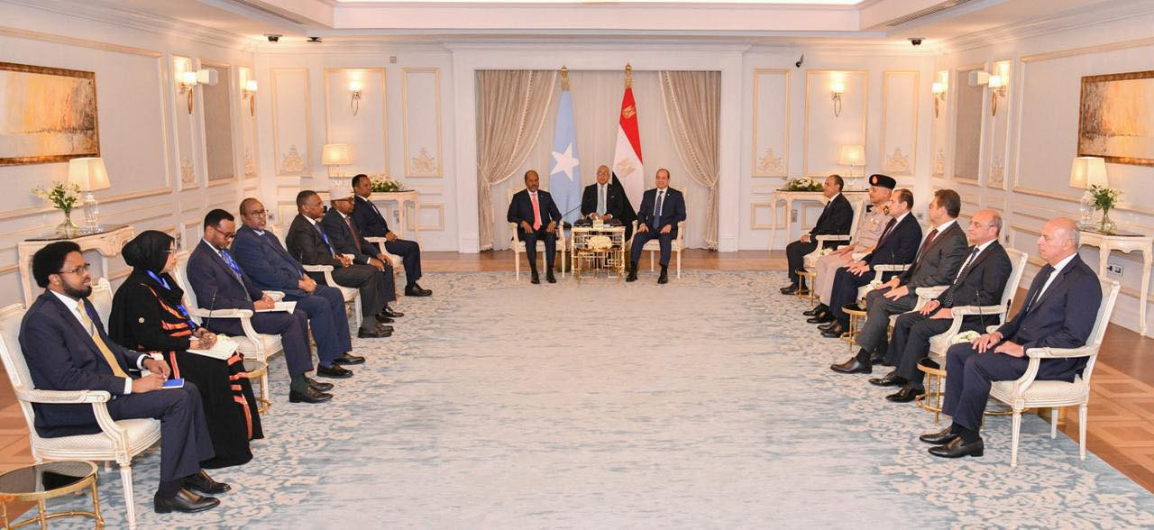 السيسي ونظيره الصومالي