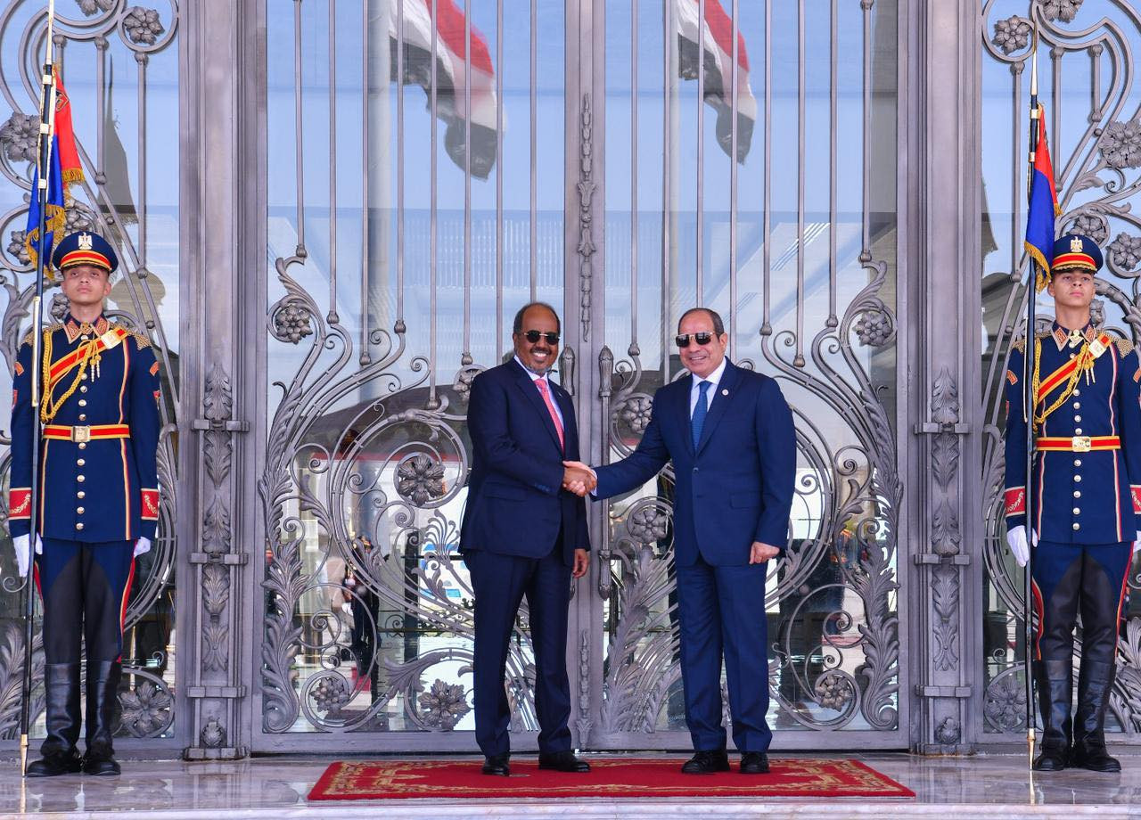 السيسي ونظيره الصومالي