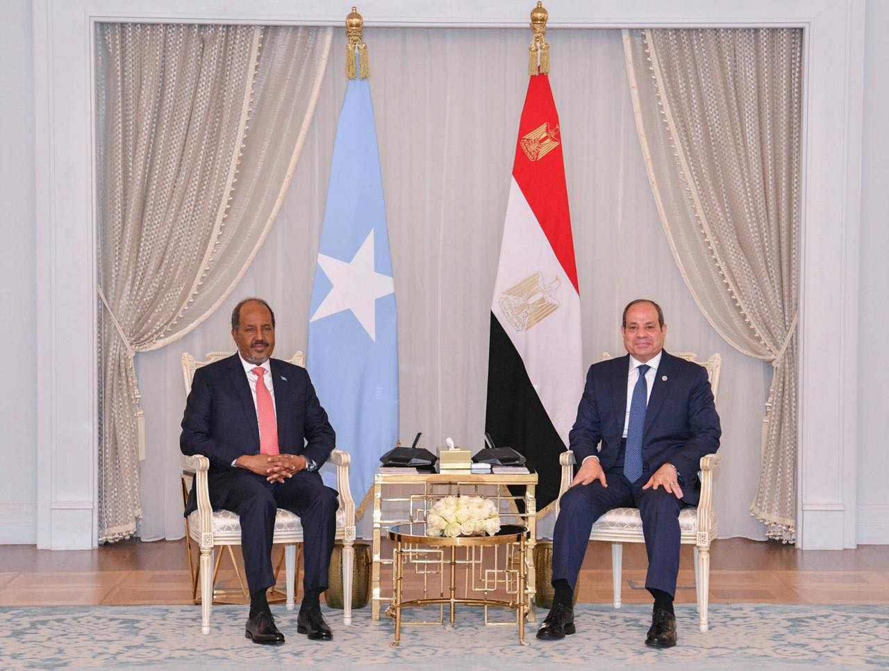السيسي ونظيره الصومالي
