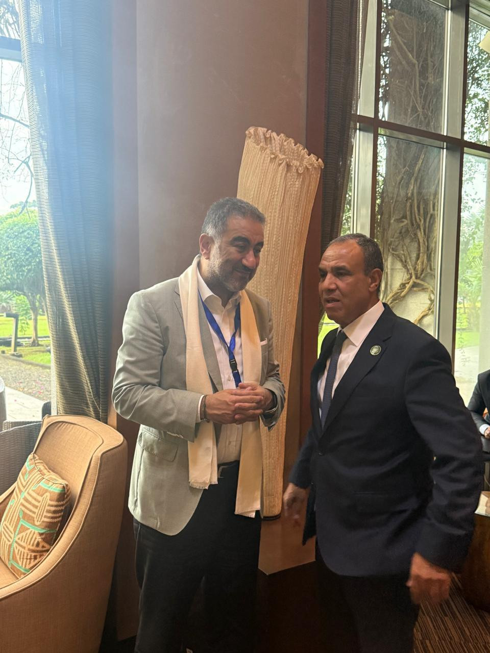 لقاءات وزير الخارجية