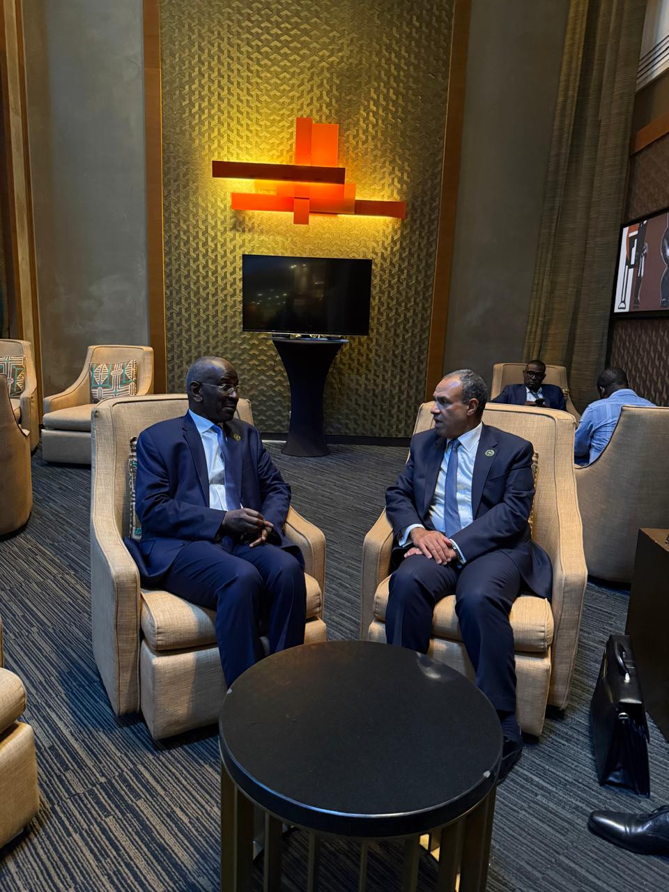 لقاءات وزير الخارجية