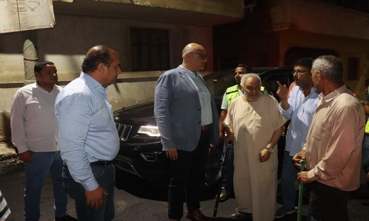 محافظ القليوبية يتفقد أعمال رصف شارع مجدي زيدان بمدينة بنها