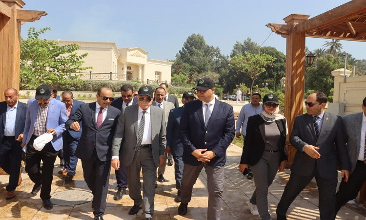 محافظ القليوبية يستقبل مستشار رئيس الجمهورية للتنمية المحلية