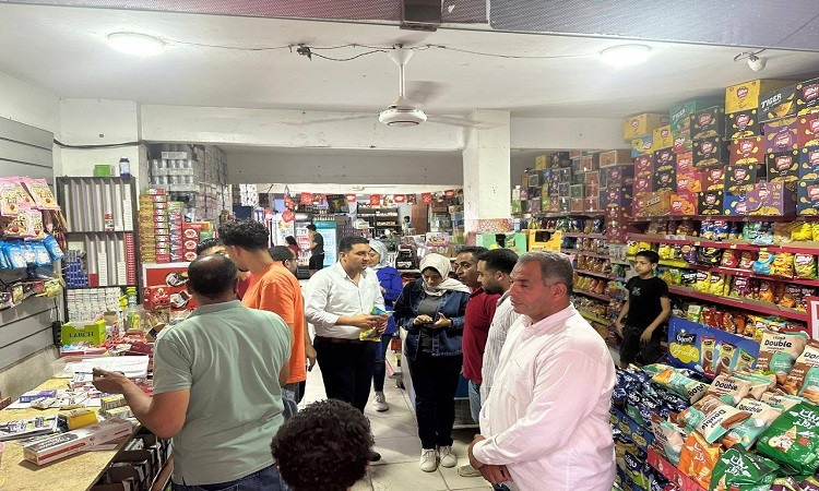 نائب محافظ القليوبية تشن حملة على المطاعم والمحال التجارية ببنها