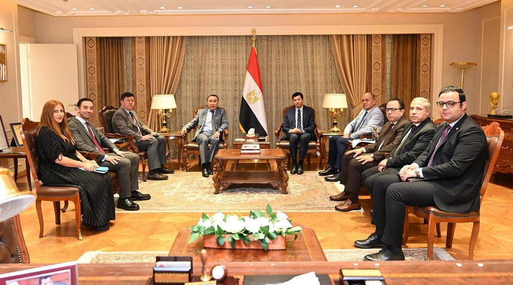 صبحي وسفير كازاخستان