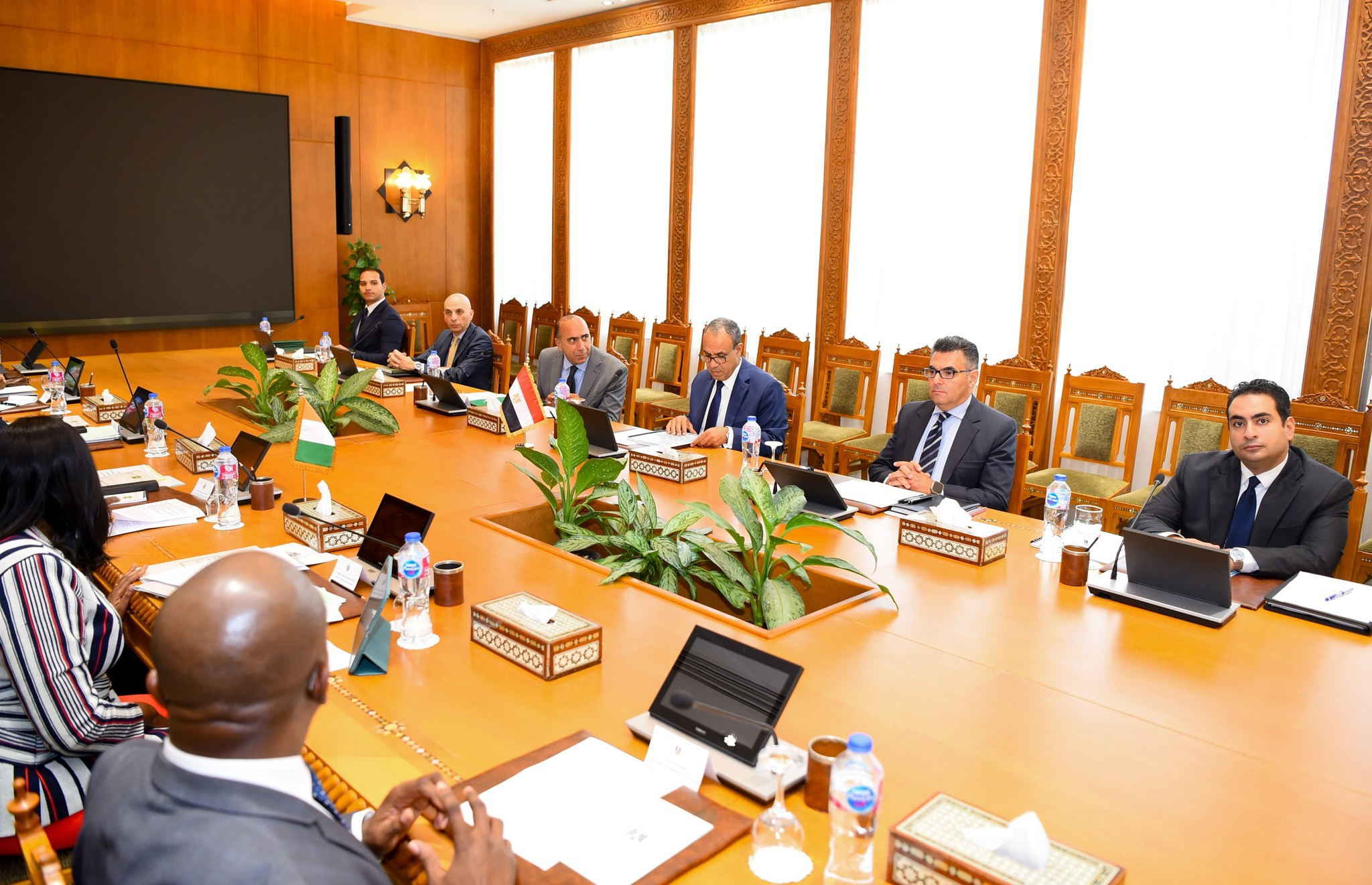 وزيرا خارجية مصر وكوت ديفوار