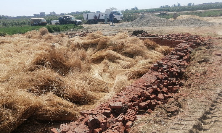 مخالفات البناء على الأراضي الزراعية