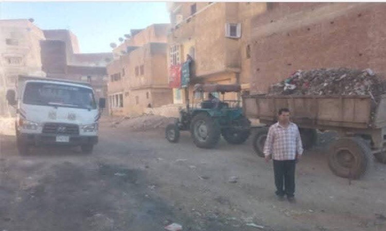 رفع150طن مخلفات في حملة نظافة بدمنهوربالبحيرة