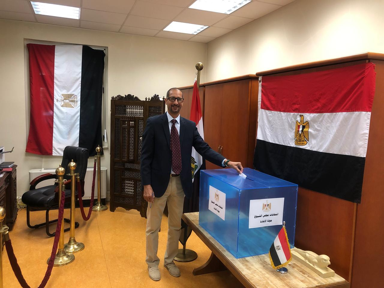 عملية التصويت بالخارج