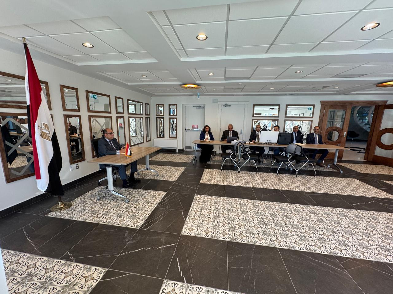 عمليات الاقتراع بالسفارات المصرية