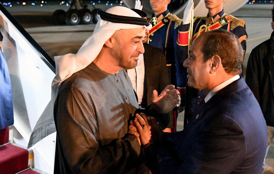 السيسي وبن زايد
