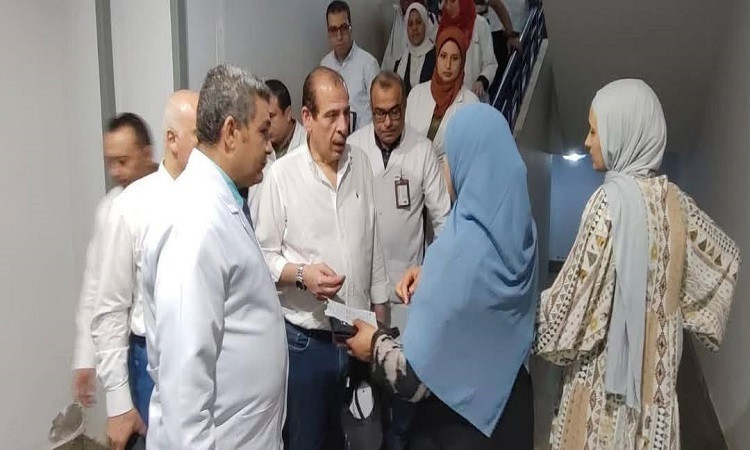 نائب وزير الصحة يتفقد عدد من المنشآت الطبية بالقليوبية