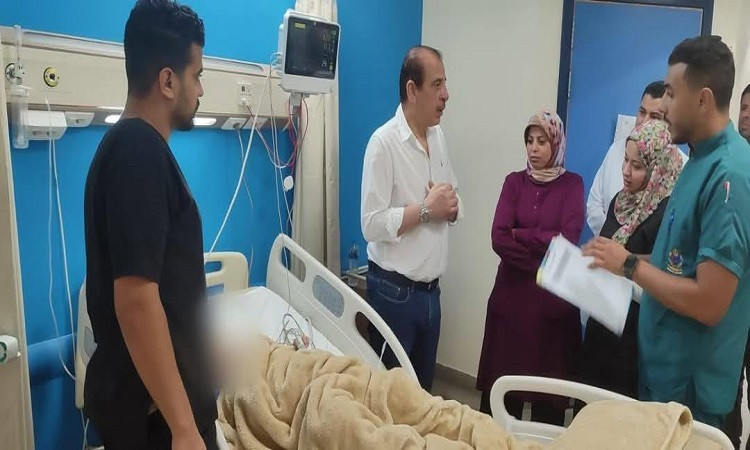 نائب وزير الصحة يتفقد عدد من المنشآت الطبية بالقليوبية