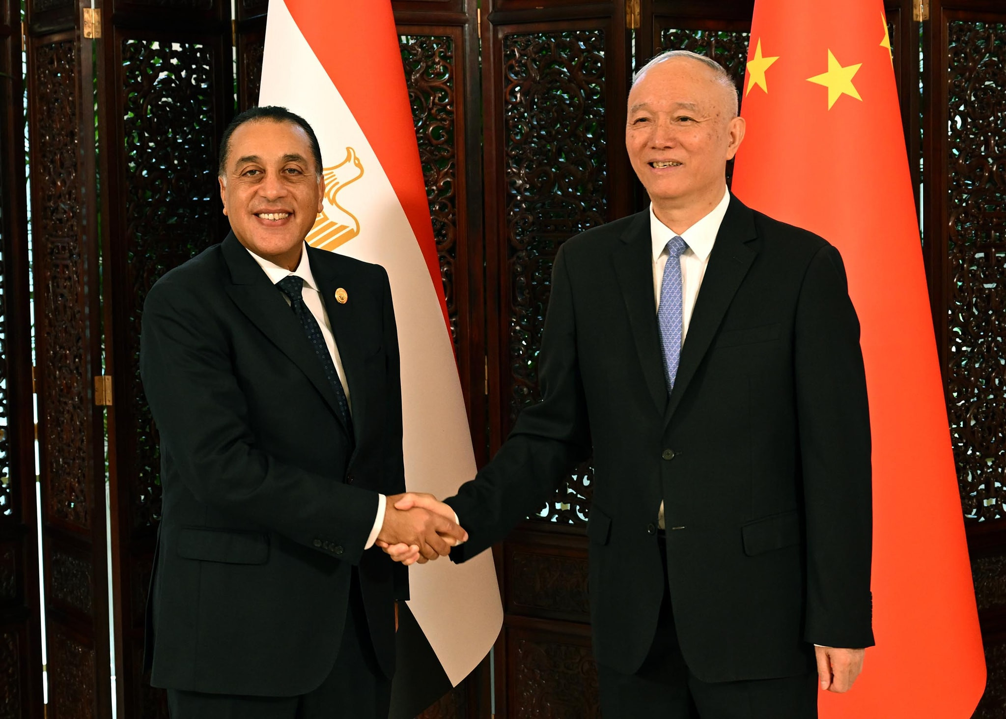 الصين ومدبولي