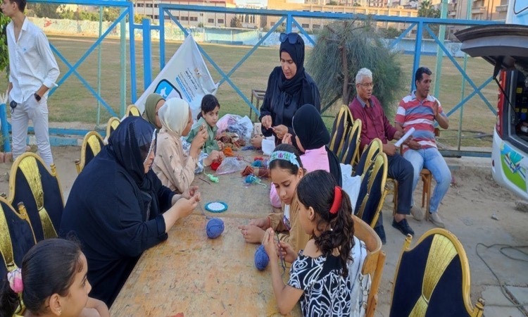 ثقافة البحيرة تنظم فعاليات ثقافية وفنية لأطفال رشيد ضمن القوافل الثقاف