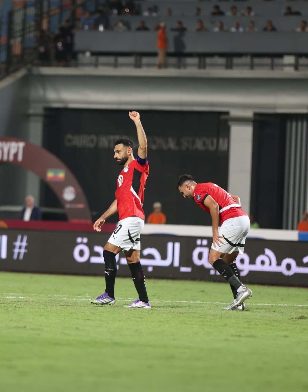 مباراة منتخب مصر ونظيره الإثيوبي