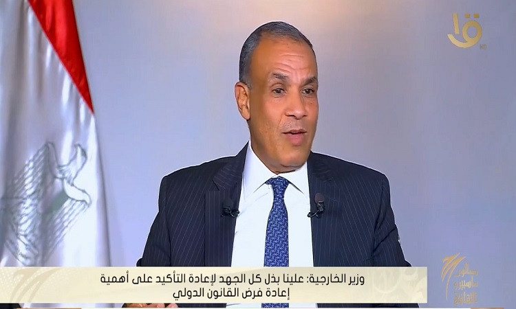 وزير الخارجية بصالون ماسبيرو: مصر تواجه تحديات غير مسبوقة وتتمسك بثواب