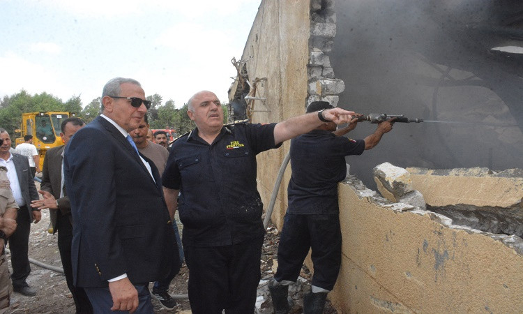 محافظ الغربية ومدير الأمن 1