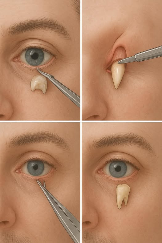 زراعة سن في العين