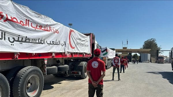 مصر تواصل دورها الإنساني والإغاثي عبر قوافل 