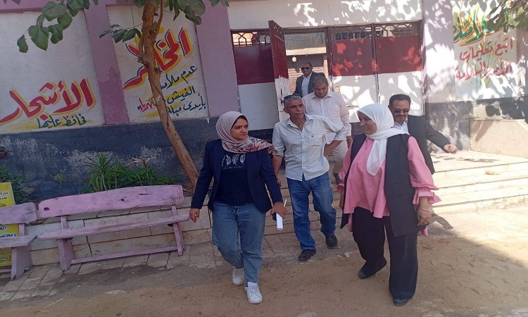 نائبة محافظ القليوبية تتابع جاهزية المدارس للعام الدراسي الجديد