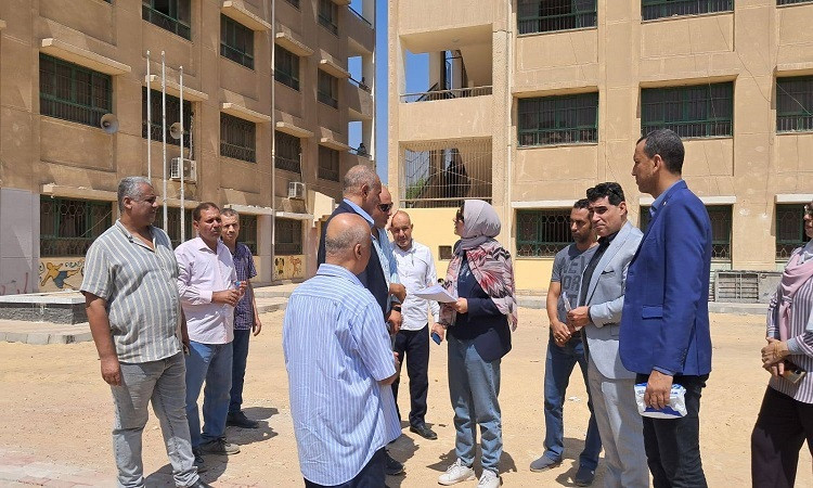 نائبة محافظ القليوبية تتابع جاهزية المدارس للعام الدراسي الجديد