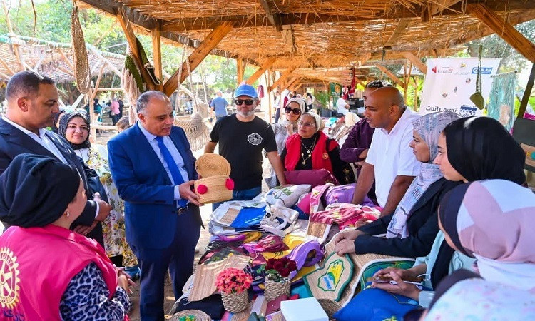 رئيس قطاع الإرشاد الزراعي يفتتح فعاليات كرنفال النخيل بمدينة البدرشين