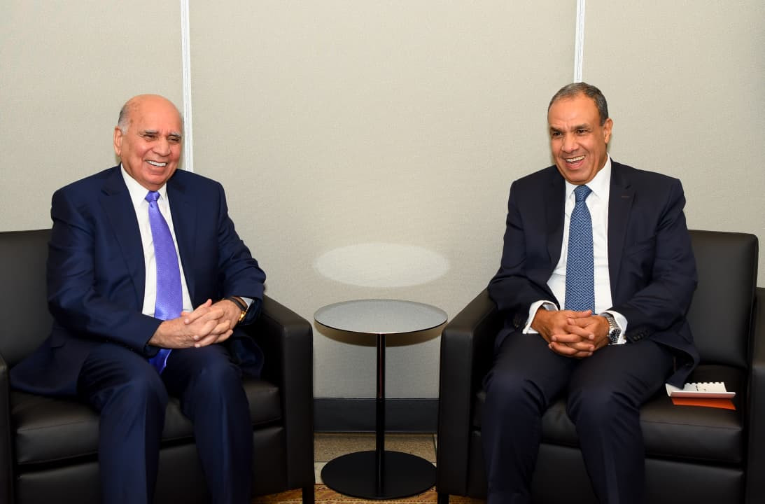 وزير الخارجية ونظيره العراقي