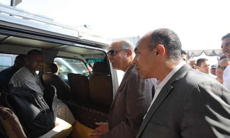 محافظ المنيا يفتتح مجمع المواقف المطور بمدينة المنيا بتكلفة11مليون جني