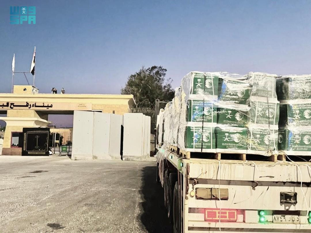 مساعدات إغاثية سعودية