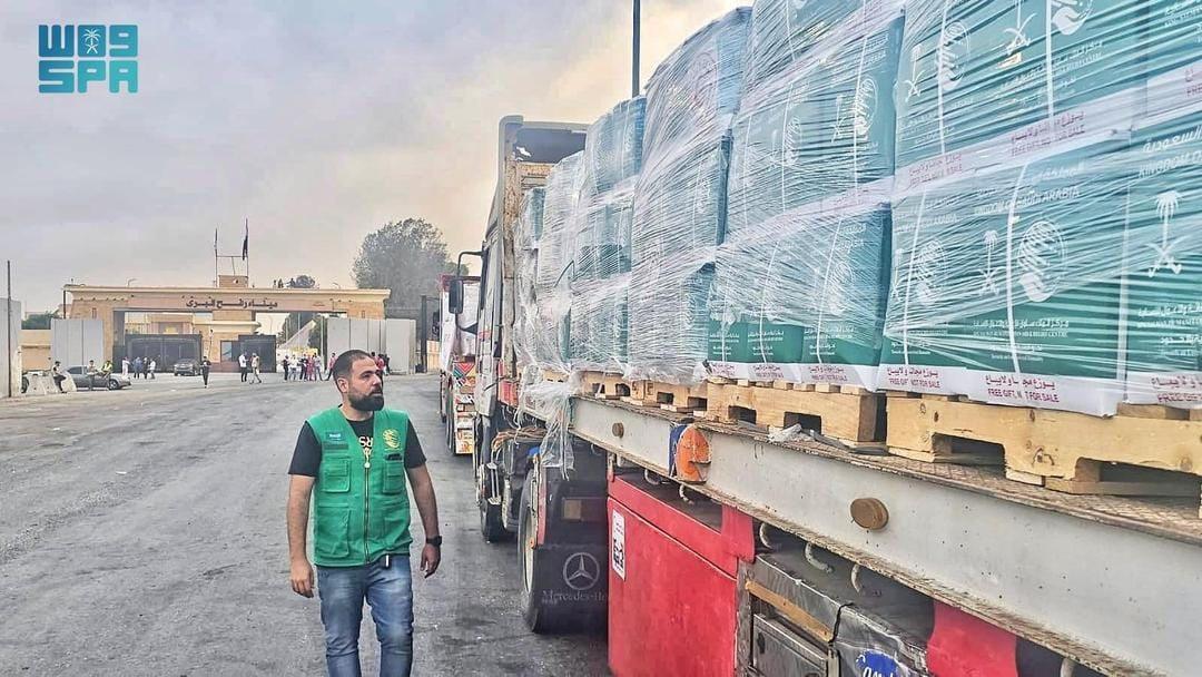 مساعدات إغاثية سعودية