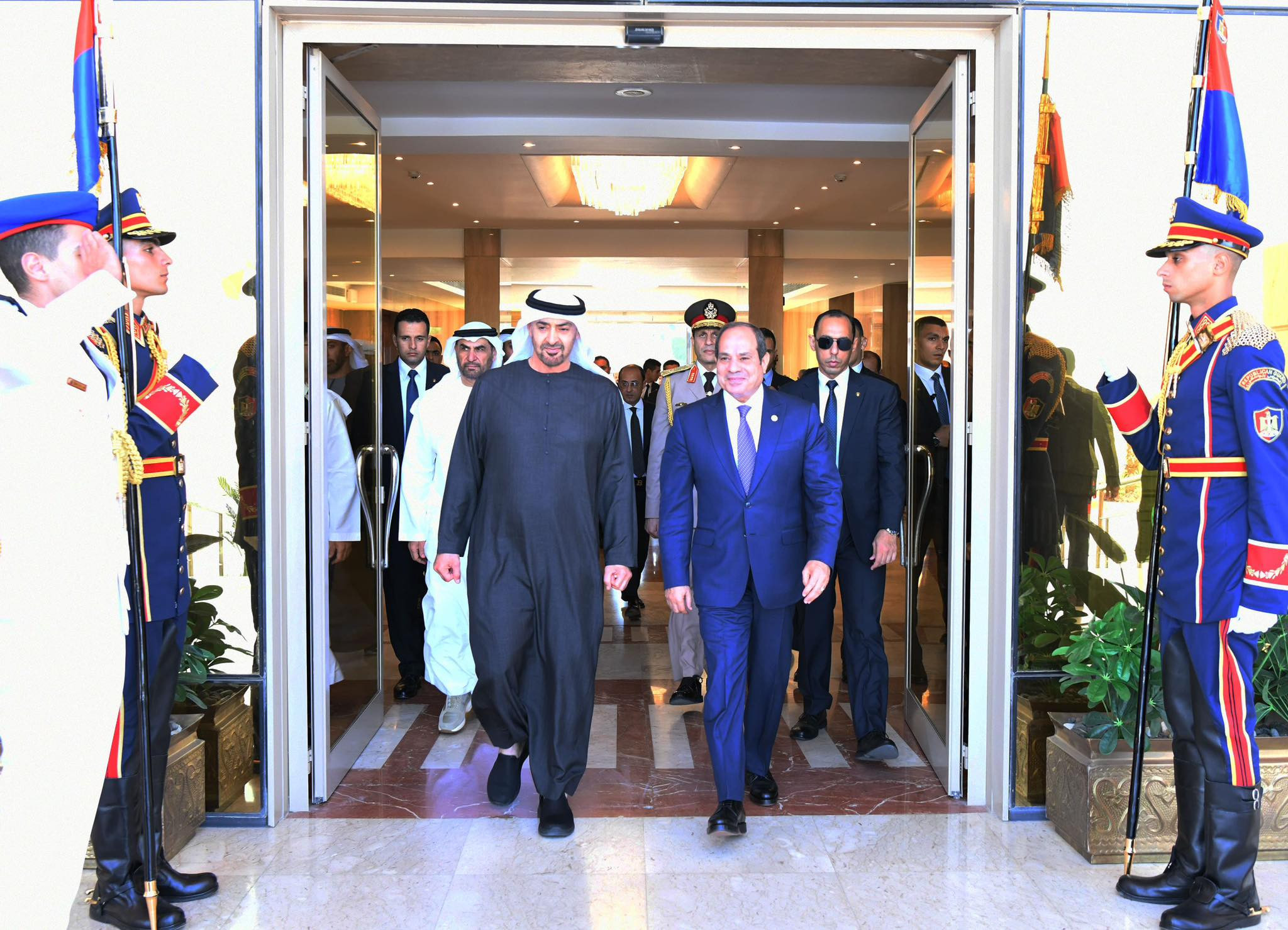 السيسي ومحمد بن زايد