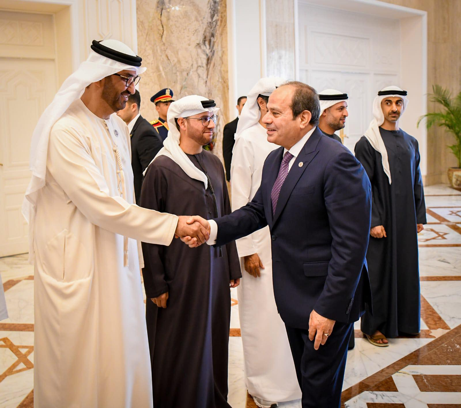 السيسي ومحمد بن زايد