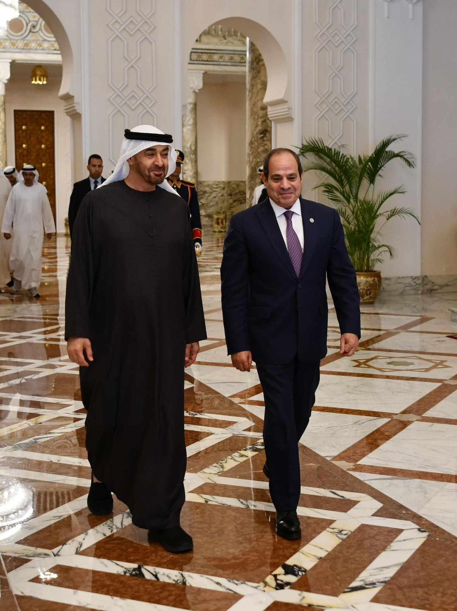 السيسي ومحمد بن زايد