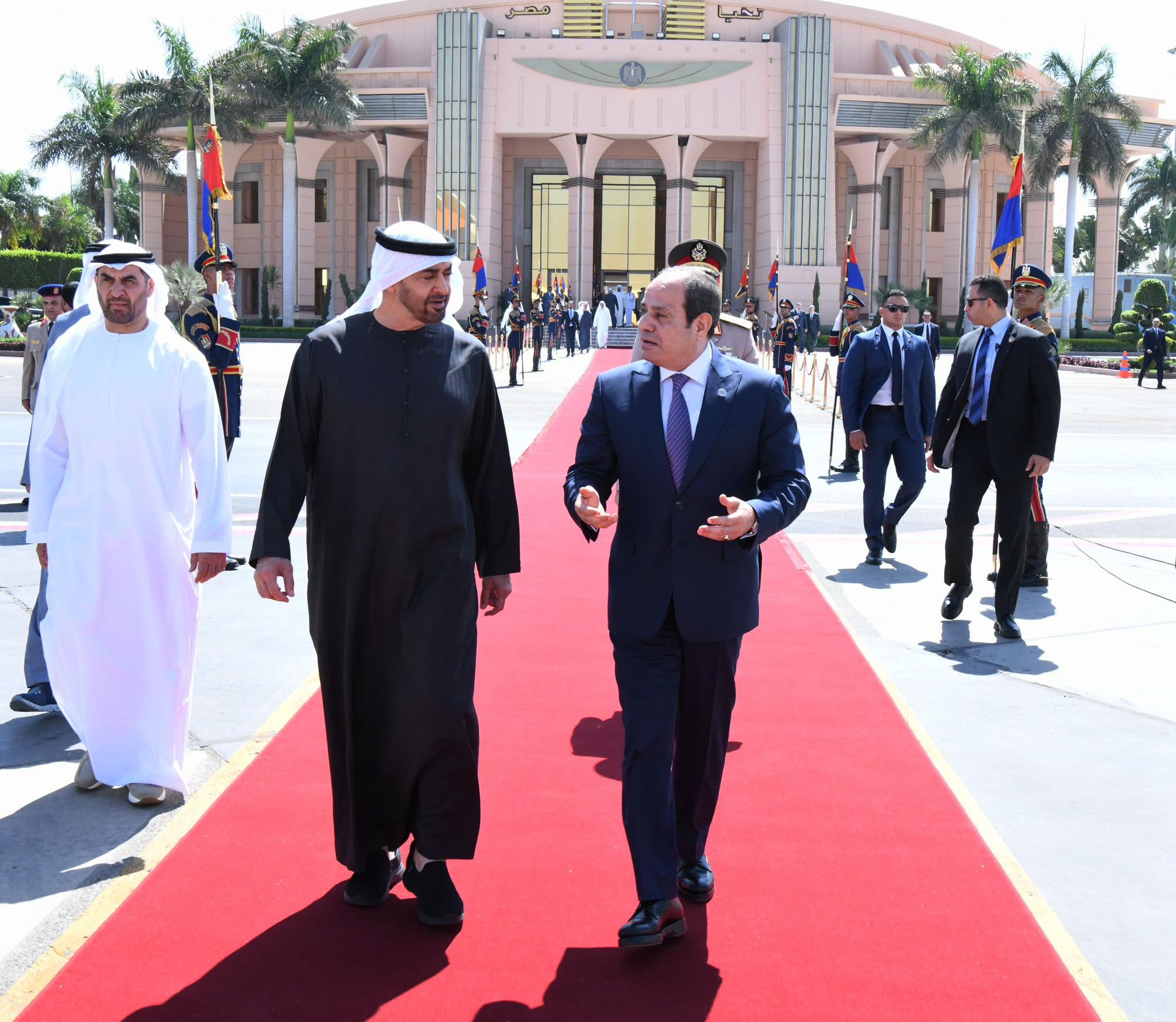 السيسي ومحمد بن زايد