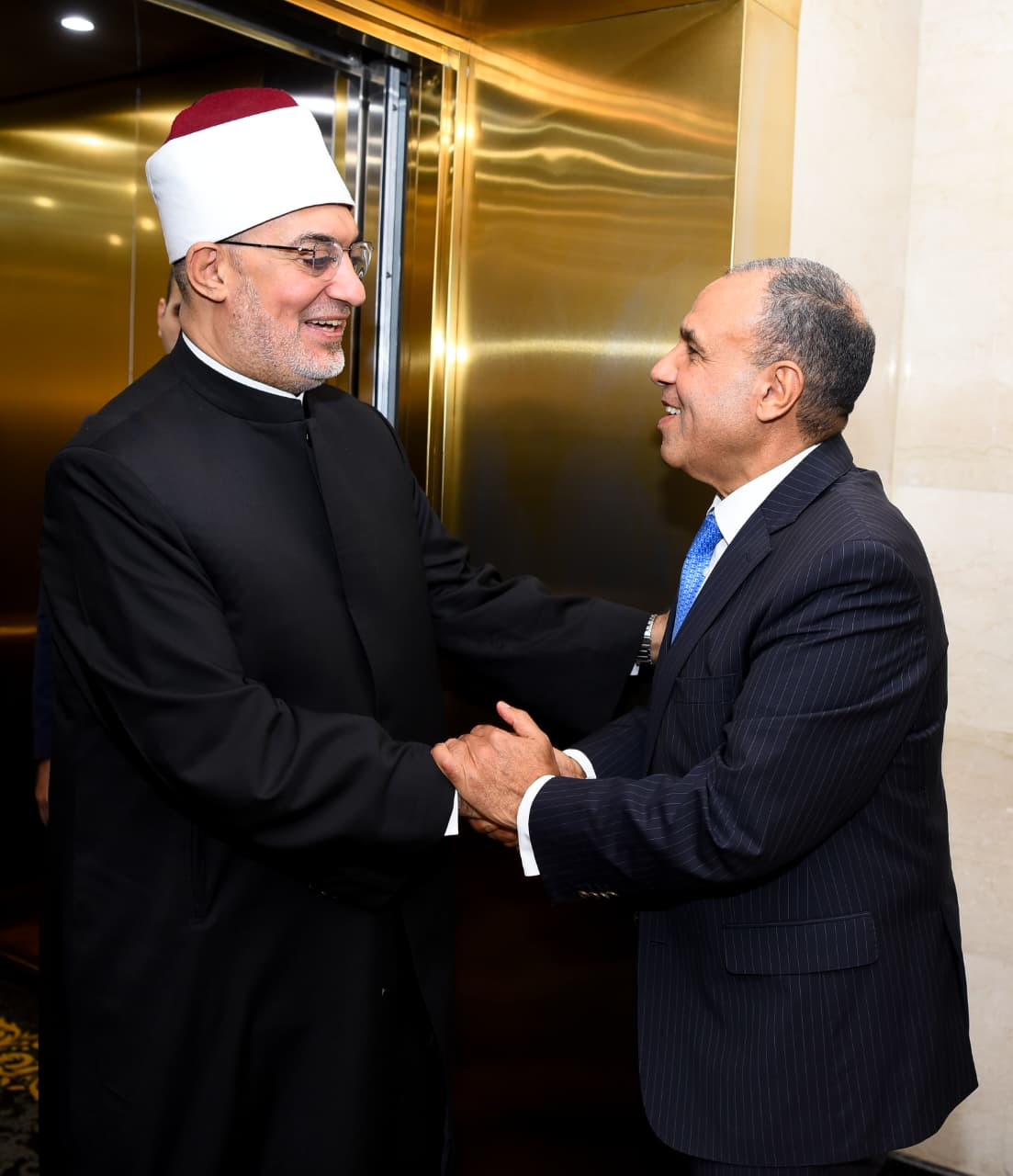 وزير الخارجية والمفتي