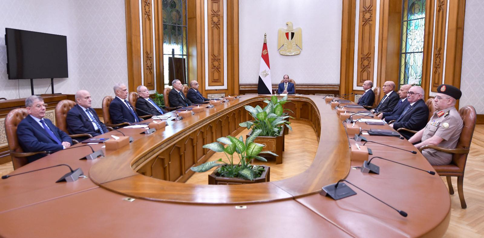 السيسي والجهات القضائية