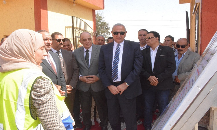 محافظ الغربية يفتتح محطة مياه كفر الجنينة المطوّرة