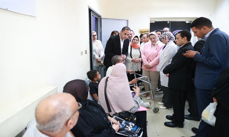 نائب وزير الصحة يتفقد عدد من المنشآت الصحية بدمياط