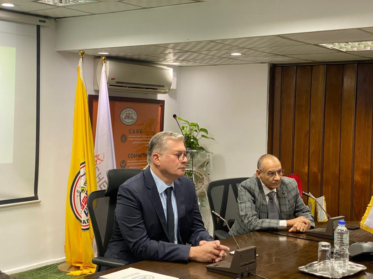 زيارة وزير البترول