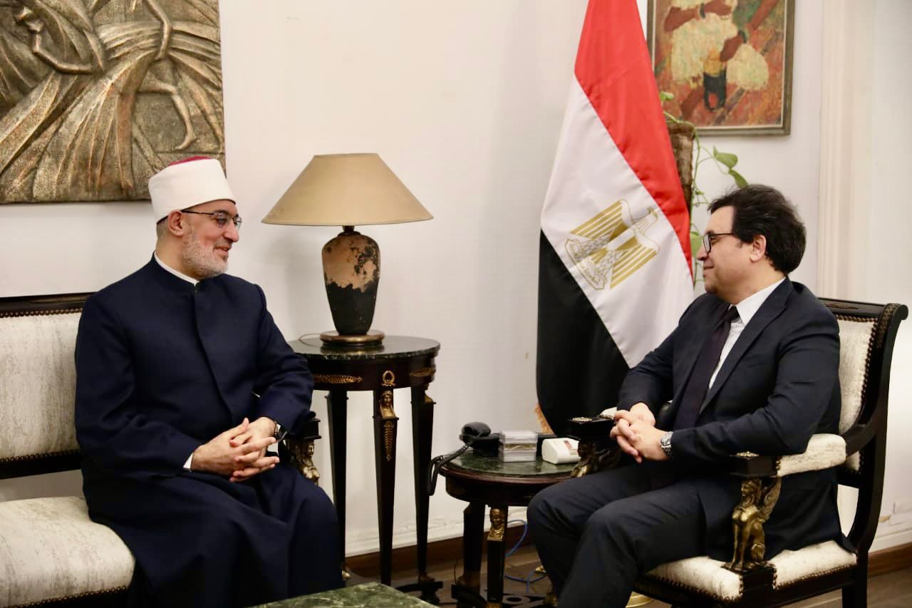 وزير الثقافة ومفتي الجمهورية