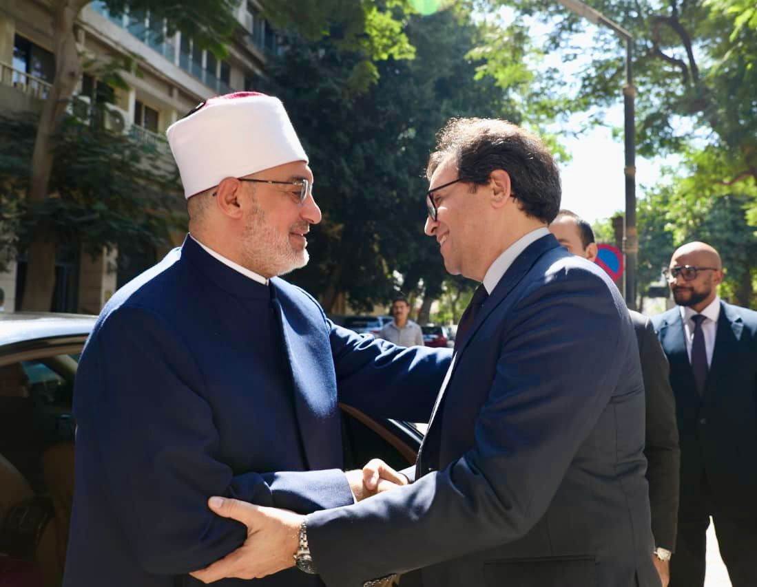 وزير الثقافة ومفتي الجمهورية