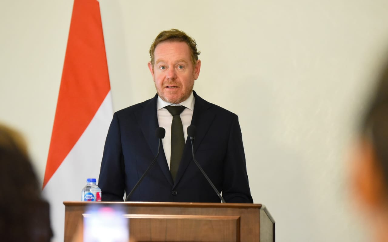 وزير الخارجية ونظيره الهولندي