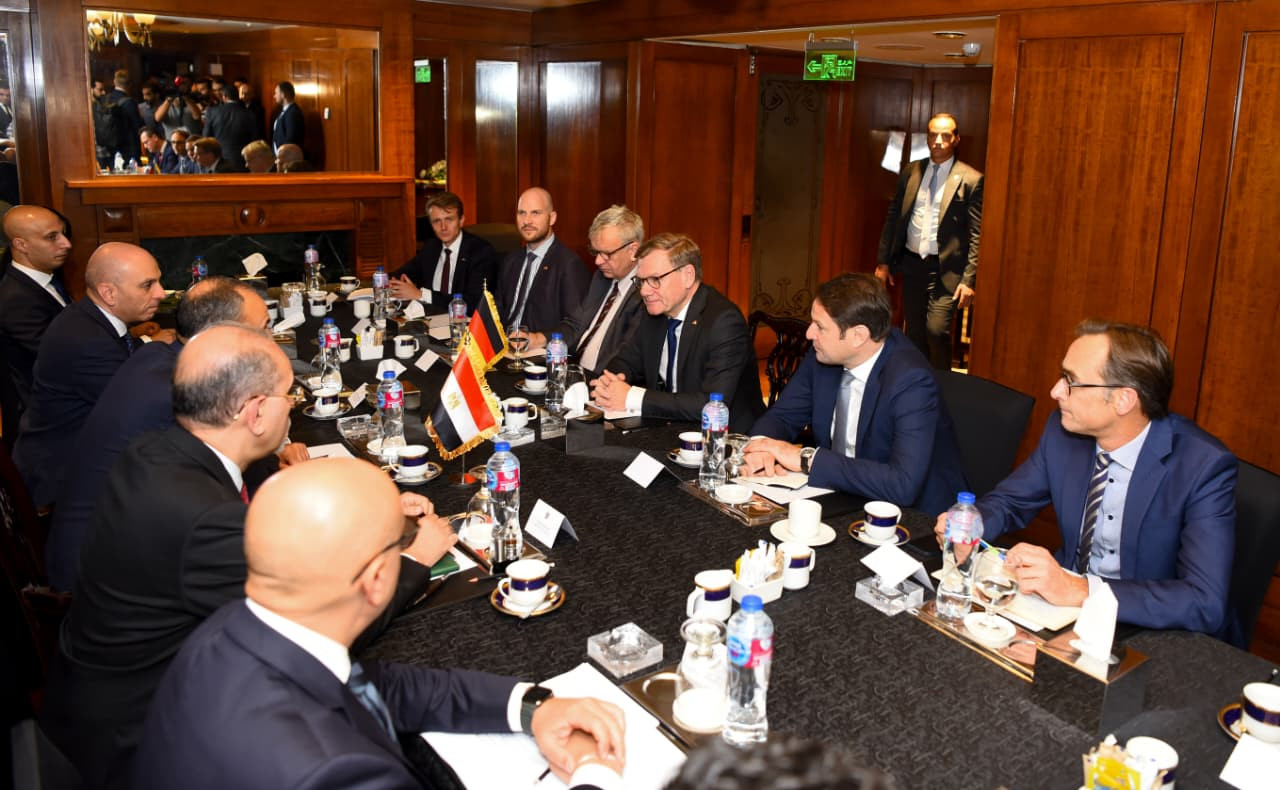 وزير الخارجية ونظيره الألماني