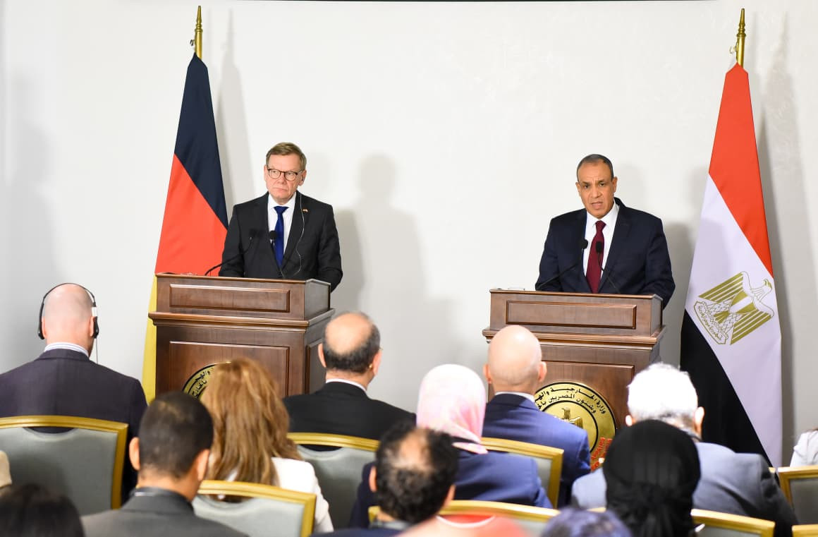 وزير الخارجية ونظيره الألماني