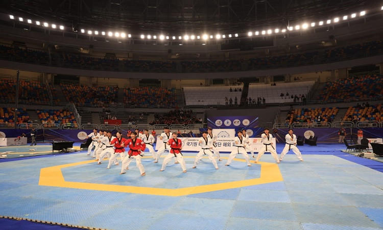 اختتام بطولة السفير الكوري للتايكوندو في القاهرة بعد عرض عالمي لفريق 