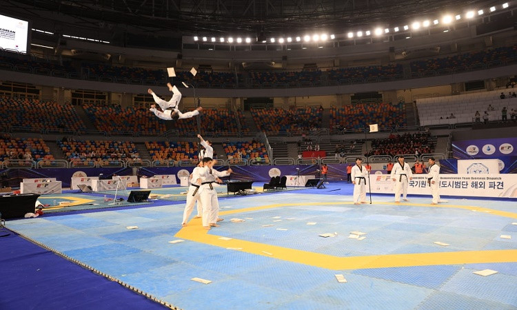 اختتام بطولة السفير الكوري للتايكوندو في القاهرة بعد عرض عالمي لفريق 