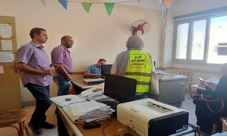 مدير تعليم القليوبية يستقبل فريق صندوق مكافحة وعلاج الإدمان والتعاطي